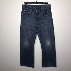 Levi’s 527 100% cotton Medium Wash Denim Button Boot Cut Jeans Size 30x26